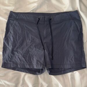 Navy Blue Columbia Drawstring Shorts
